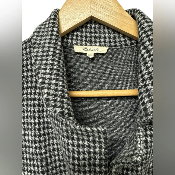 Madewell Houndstooth blazer style NG570 - Picture 4 of 8